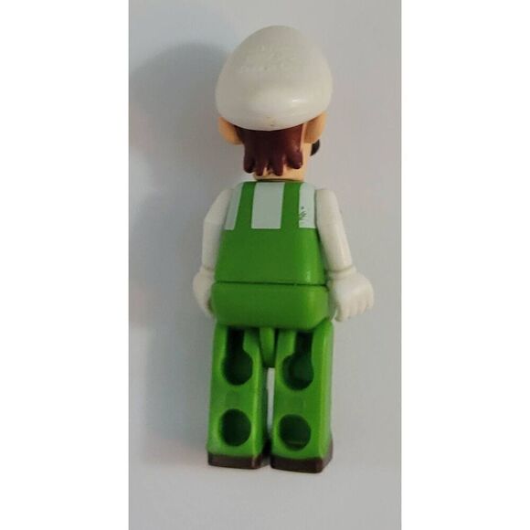 K'NEX Super Mario Bros. Loose Figure - LUIGI [2 inch] - Picture 2 of 3